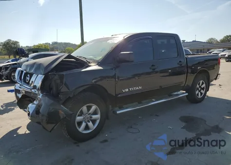 2008 Nissan Titan Xe из США, поврежденный, VIN 1N6BA07D78N307921